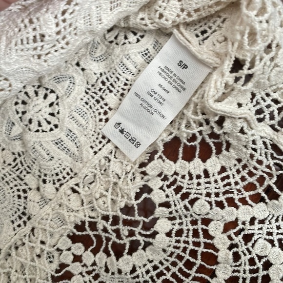 Cotton crocheted tank top - Picture 5 of 6